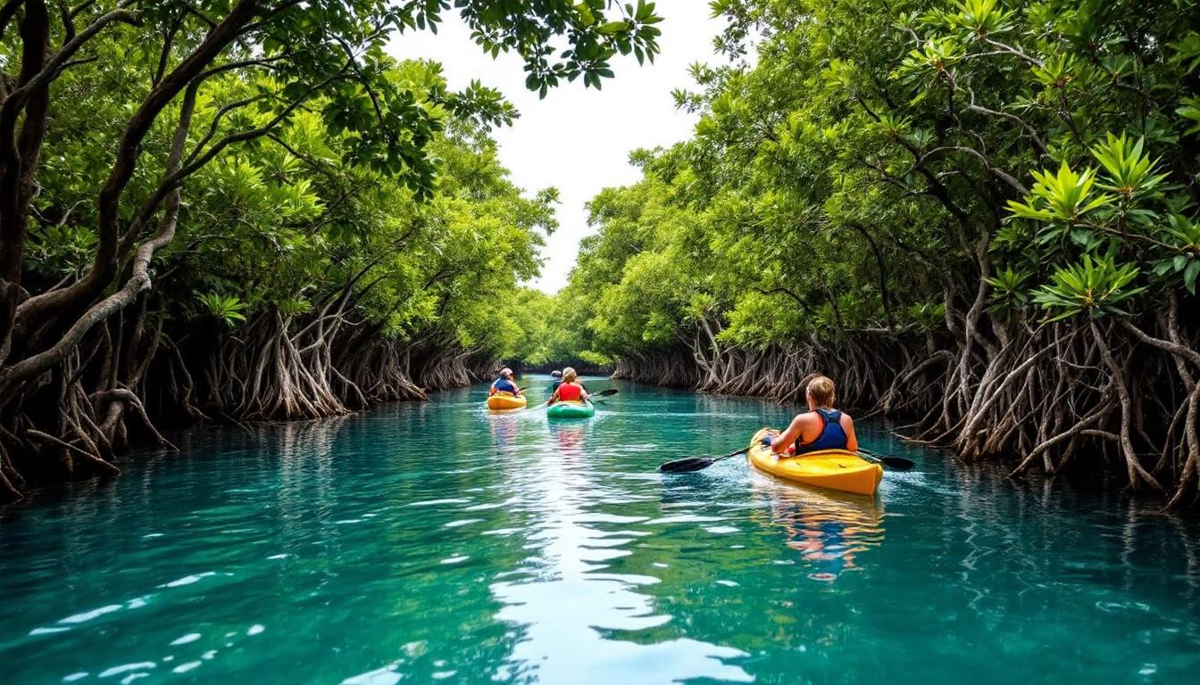 discover the top water activities to experience in guadeloupe's stunning grand cul-de-sac marin. from snorkeling among vibrant coral reefs to kayaking through serene mangroves, explore the aquatic paradise that offers adventure and tranquility for every water lover.